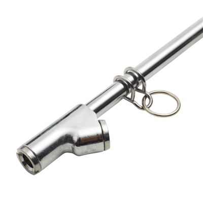 Image showing  Tire Gauge 12 in. Straight-On Dual ft. Tire Pressure Range 10 PSI to 120 PSI