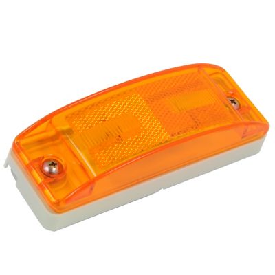 RoadPro Turtleback Sealed Light, 6 x 2in., Amber