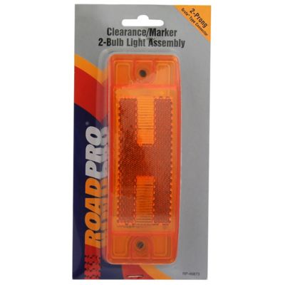 Image showing 5 th RoadPro Turtleback Sealed Light, 6 x 2in., Amber