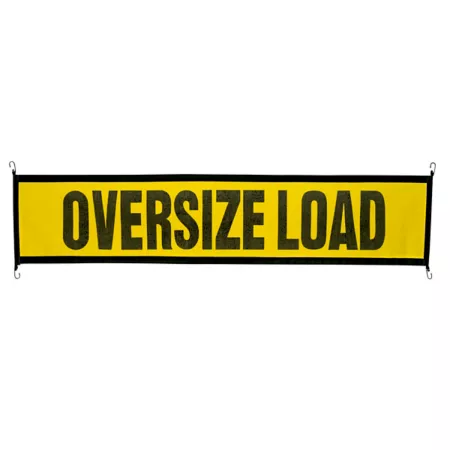 RoadPro Wide Load Mesh Sign with Elastic Straps Safety Signs