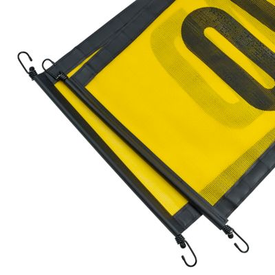 Image showing  Wide Load Mesh Sign W Elastic Straps