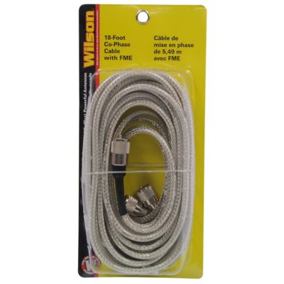 Image showing  18 ft. Co-Phase Cable with Fme Antenna Mini 8 Dual - 5.5M Heavy-Duty Co-Phase Harness