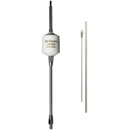 Wilson Antennas T2000 Series Mobile CB Truck Antenna with 10-Inch Rod White Antennas