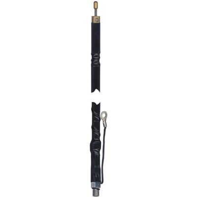 Wilson Antennas Tunable 2 ft. Silver Load Whip - Black