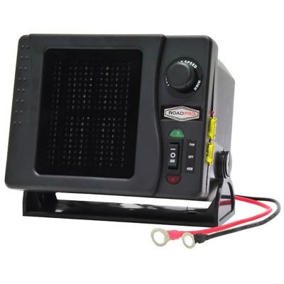 Image showing  6.2 in. Indoor/Outdoor 12V Ceramic Truck Cab Heater and Fan with Swivel Base, 1,000 CFM