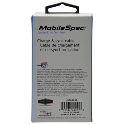 Image showing  6 ft. Lightning(R) to USB C Cable, MBS06900