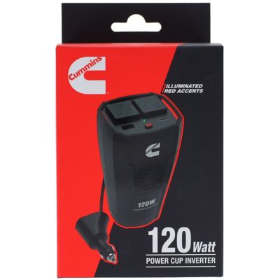 Image showing 5 th Cummins 120W Cupholder Power Inverter with Dual AC Outlets DC to Ac Inverter