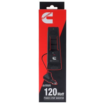 Image showing 5 th Cummins 120 Watt Portable Power Strip Inverter for Vehicle DC to AC Power 3 ft. Cable