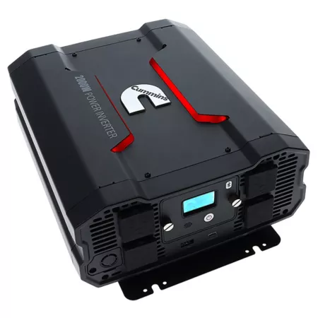 Cummins 2000W Modified Sine Wave Truck Power Inverter with 4 AC Outlets and 2 USB Ports 12V to 110V Power Inverters