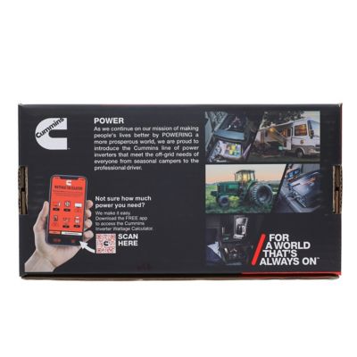 Image showing 5 th Cummins 400W Car Power Inverter, DC 12V to 110V AC Converter Full Kit