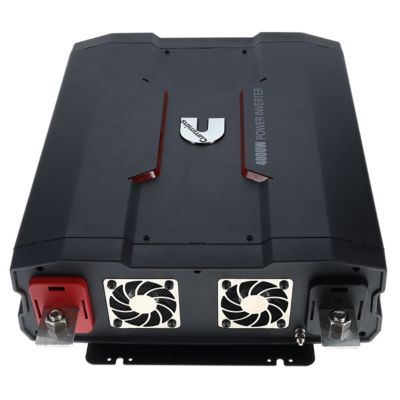 Image showing  4,000W Power Inverter, 12V to 110V, 4 AC Outlets, 2 USB Ports