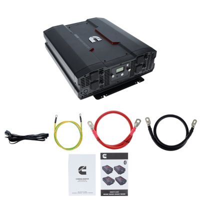 Image showing  4,000W Power Inverter, 12V to 110V, 4 AC Outlets, 2 USB Ports