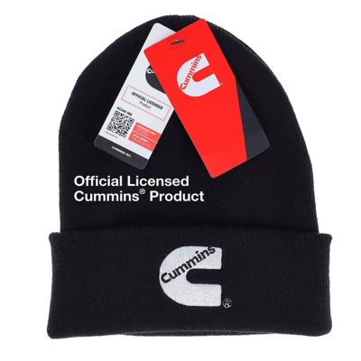 Image showing  Hat Unisex Winter Knit Beanie Hat - Black Watch Cap Adult Size Diesel Fan Headgear