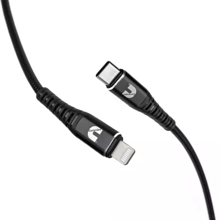 Cummins Lightning(R) to USB C(R) flexible cable to power most Apple(R) devices 8 ft. Cell Phone Accessories