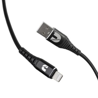 Cummins Lightning(R) to USB Cable Mfi-Certified Compatible with Most Apple(R) Devices Plus Wrap Attachment 8 ft.