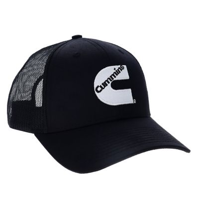 Image showing  Mesh-Back Baseball Cap Diesel Fan Snap-Back Trucker Hat Diesel Tech Hat Black