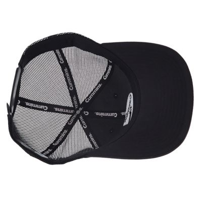 Image showing  Mesh-Back Baseball Cap Diesel Fan Snap-Back Trucker Hat Diesel Tech Hat Black