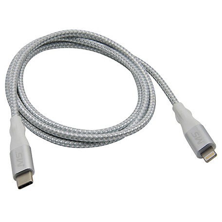 MobileSpec Mb Hs Lightning (Compt) Cable 4 ft., White