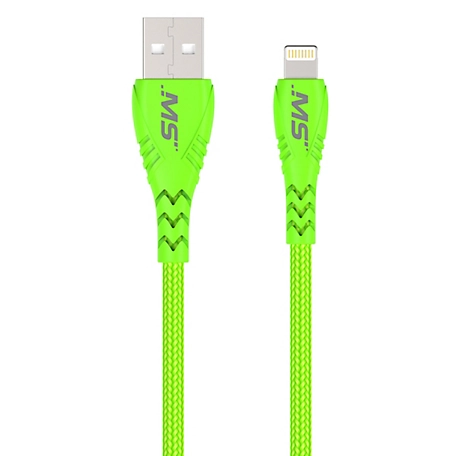 MobileSpec MS 10 Hi Vis Lightning to a Cable, Green