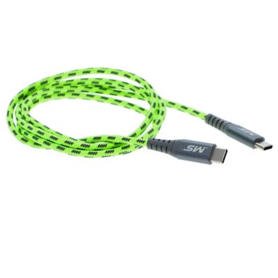 MobileSpec Ms 10 Hi Vis USB C to USB C Cable