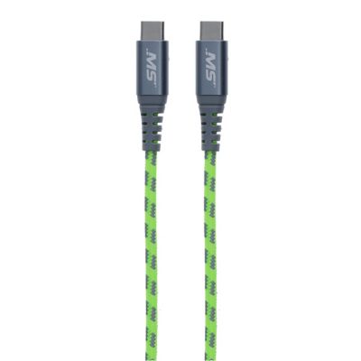 Image showing  Ms 10 Hi Vis USB C to USB C Cable