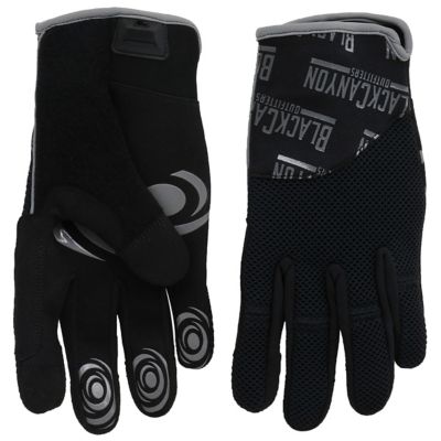 Image showing  Touch Screen Compatible Silicone Palm Mechanics Gloves High Dexterity Mesh Back Large