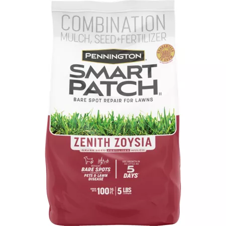 Pennington Smart Patch Zenith Zoysia Grass Seed Mix 5 lb 100 sq ft. Grass Seed