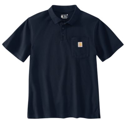 Carhartt Men's Loose Fit Midweight Short-Sleeve Pocket Polo