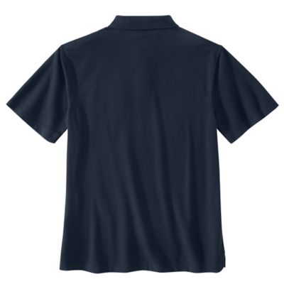 Image showing  Men's Loose Fit Midweight Short-Sleeve Pocket Polo