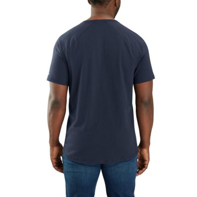 Image showing 3 th Carhartt Men's Force Relaxed Fit Midweight Short-Sleeve Pocket T-Shirt