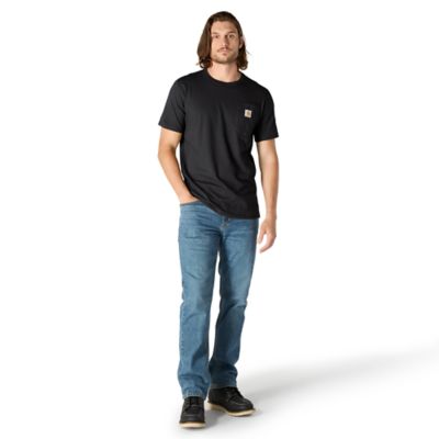 Image showing 4 th Carhartt Men's Force Relaxed Fit Midweight Short-Sleeve Pocket T-Shirt