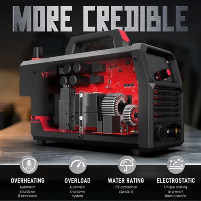 Image showing 7 th YesWelder 110/220V/65 Amps Non-Touch Plasma Cutter Dual Voltage