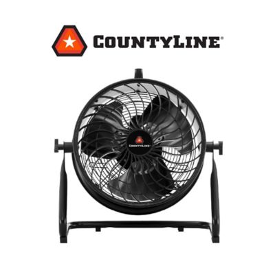 Image showing  16 in. 3-Speed Indoor Turbo Floor Fan