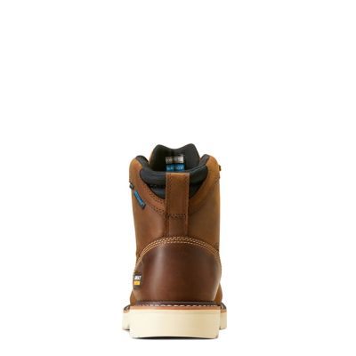 Image showing 1 th Ariat Men's Rebar Lift 6 in. Waterproof Composite Toe Work Boots