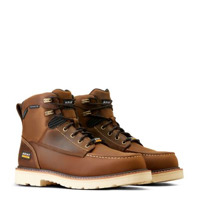 Image showing 3 th Ariat Men's Rebar Lift 6 in. Waterproof Composite Toe Work Boots