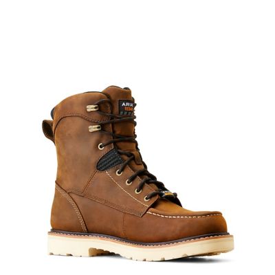 Image showing  Men's Rebar Lift Waterproof Soft Toe Work Boots, 8 in.