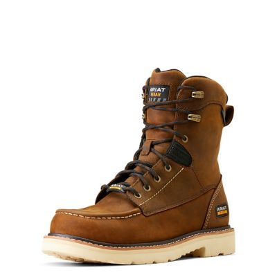 Ariat Men's Rebar Lift 8 in. Waterproof Work Boot, 10047029 Fit great and comfortable! Im on my feet all day and i have no complaints