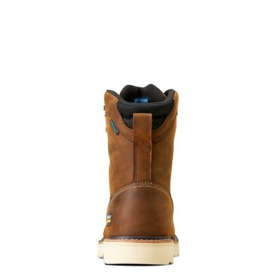 Image showing  Men's Rebar Lift Waterproof Soft Toe Work Boots, 8 in.