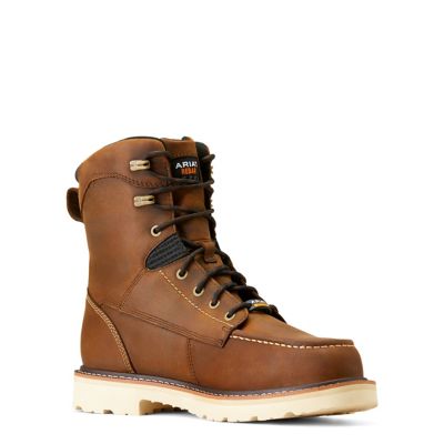 Image showing 2 th Ariat Men's Rebar Lift Waterproof Composite Toe Work Boots, 8 in.