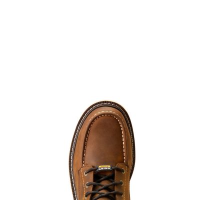 Image showing 6 th Ariat Men's Rebar Lift Waterproof Composite Toe Work Boots, 8 in.