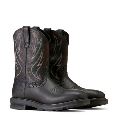 Image showing 3 th Ariat Men's Sierra Shock Shield Wide Square Steel Toe Work Boots