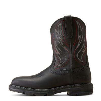 Image showing  Men's Sierra Shock Shield Wide Square Steel Toe Work Boots