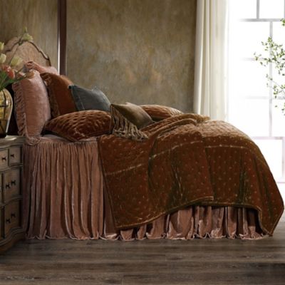 Image showing  Stella Faux Silk Velvet Quilt Set, 3 pc.