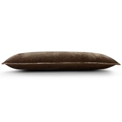 Image showing  Stella Faux Silk Velvet Long Lumbar Pillow, 14 in. x 42 in., 1 Piece
