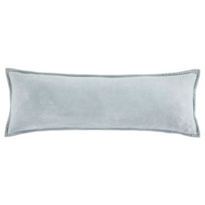 HiEnd Accents Stella Faux Silk Velvet Long Lumbar Pillow, 14 x 42in., 1 pc.