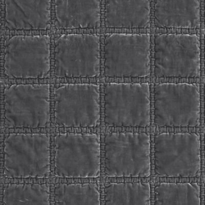 Image showing 2 th HiEnd Accents Stella Faux Silk Velvet Double Box Stitch Throw, 50 x 60in., 1 pc.