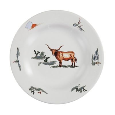 Image showing  Ranch Life Ceramic Dinnerware Set, Duffle Bag, 16PC