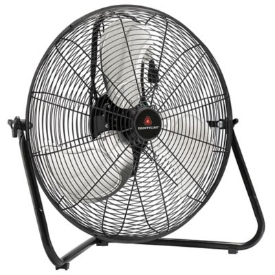Image showing 4 th CountyLine 20 in. 3-Speed Indoor High-Velocity Portable Floor Fan