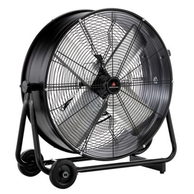 Image showing 4 th CountyLine 24 in. 2-Speed Indoor Portable Barrel Fan
