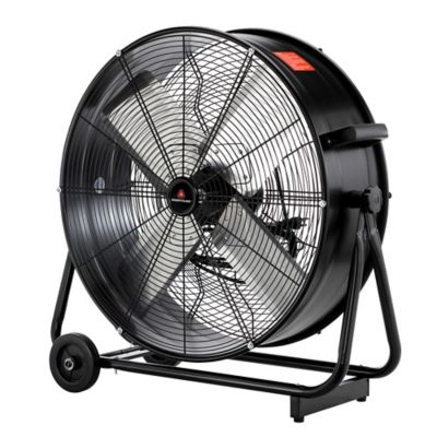 Image showing 5 th CountyLine 24 in. 2-Speed Indoor Portable Barrel Fan
